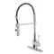 Gourmetier LS8771DPL Paris Single-Handle Pre-Rinse Kitchen Faucet, Polished Chrome LS8771DPL - alternate 1
